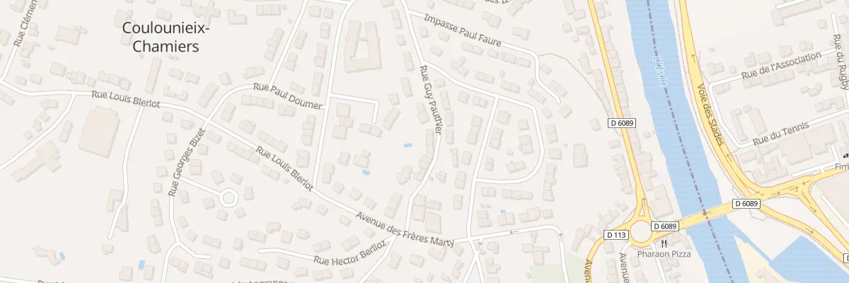 Plan du 15 Rue Guy Pauthier à Coulounieix-Chamiers