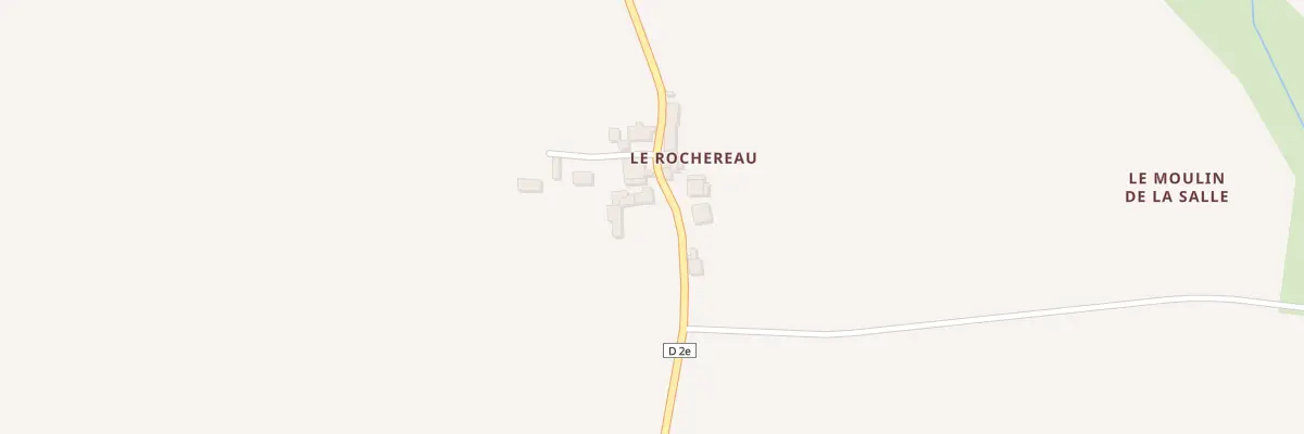 Plan du 4 Le Rochereau à Archigny