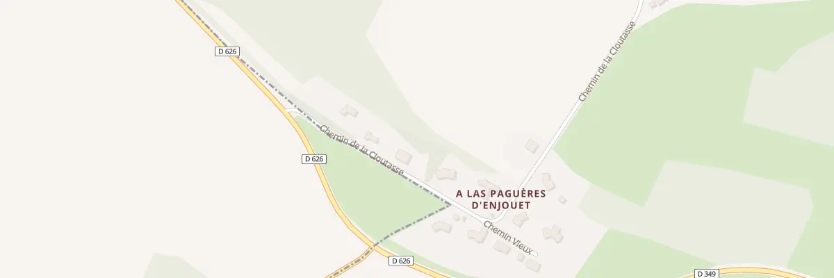 Plan du 161 Che de la Cloutasse à Castelnau-Barbarens