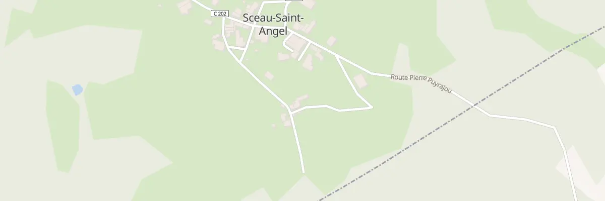 Plan du 233 Rue Font du Faur à Sceau-Saint-Angel