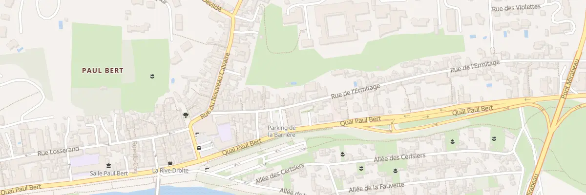 Plan du 50 Rue de l’Ermitage à Tours