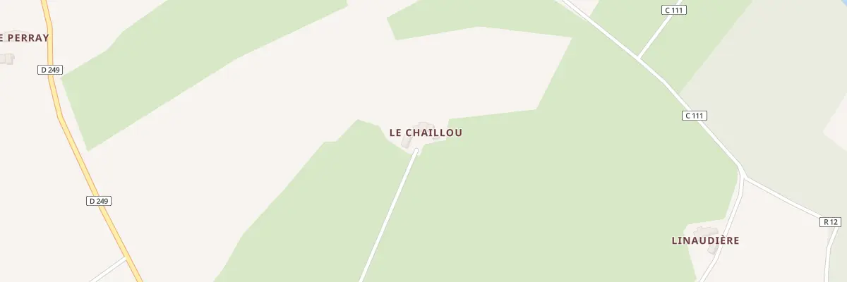 Plan du 5174 Le Chaillou à Montaillé