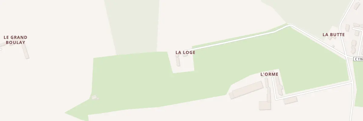 Plan du 8 La Loge à Cormes