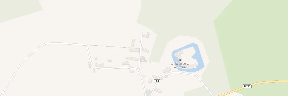 Plan du 20 Le Bourg à La Ventrouze