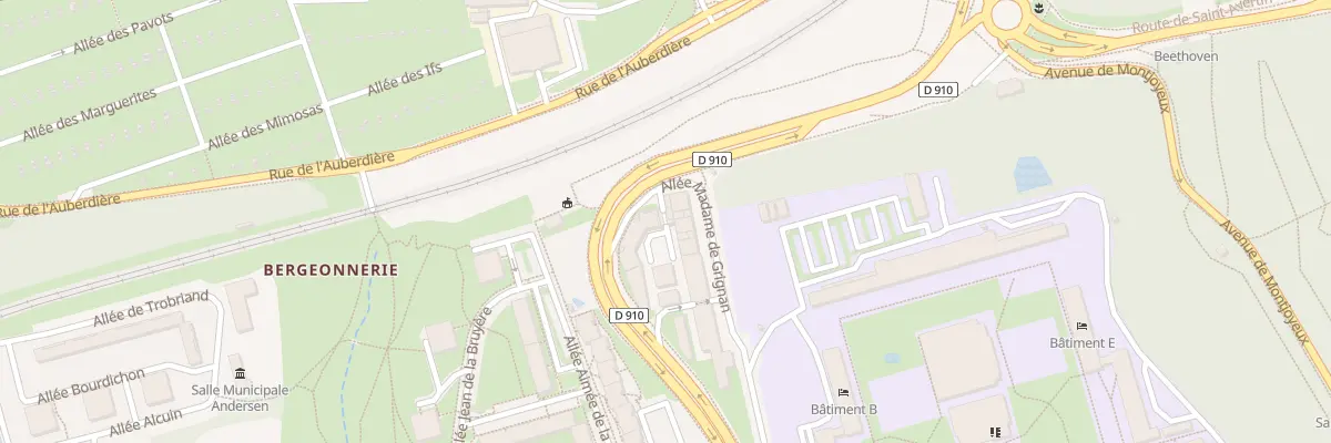 Plan du 6B Av de l’Alouette à Tours