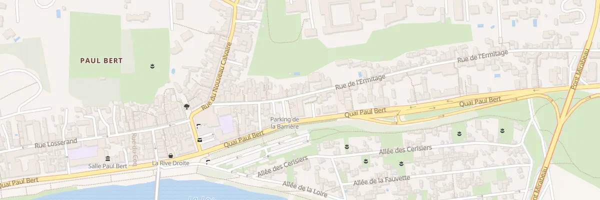Plan du 33 Rue de l’Ermitage à Tours