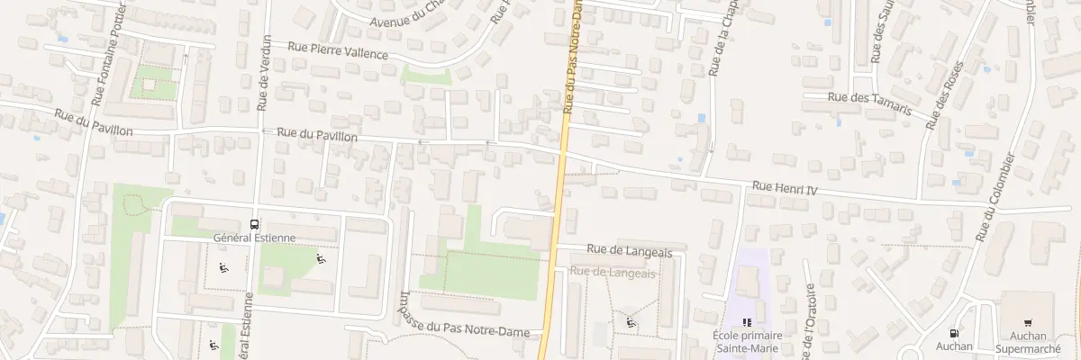 Plan du 82 Rue du Pas Notre-Dame à Tours