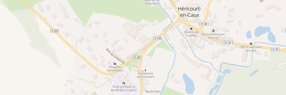 Plan du 14 Rue de Saint Riquier à Héricourt-en-Caux
