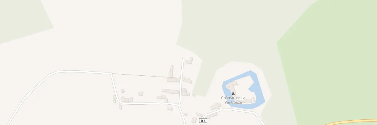 Plan du 14 Le Bourg à La Ventrouze