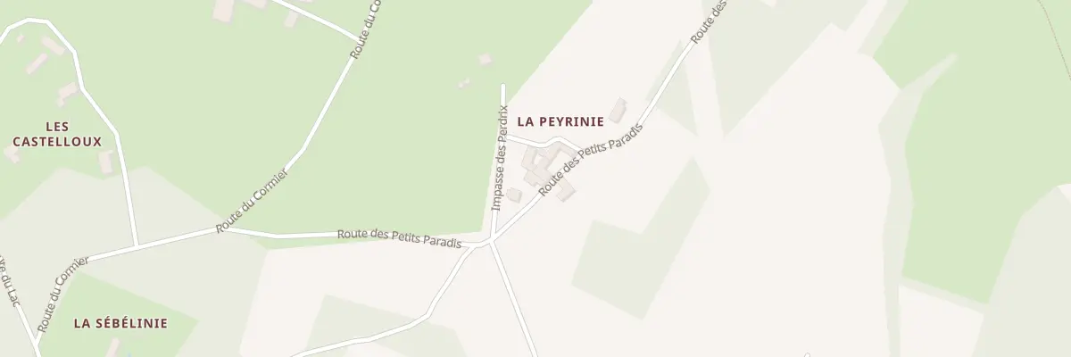 Plan du 325 Rte des Petits Paradis à Saint-Amand-de-Vergt