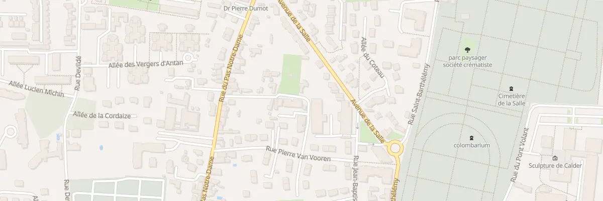 Plan du 30 Rue du Duc de Mayenne à Tours