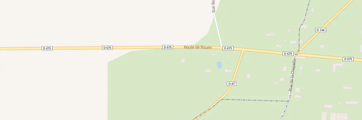 Plan du 271 Rte de Rouen à Éturqueraye