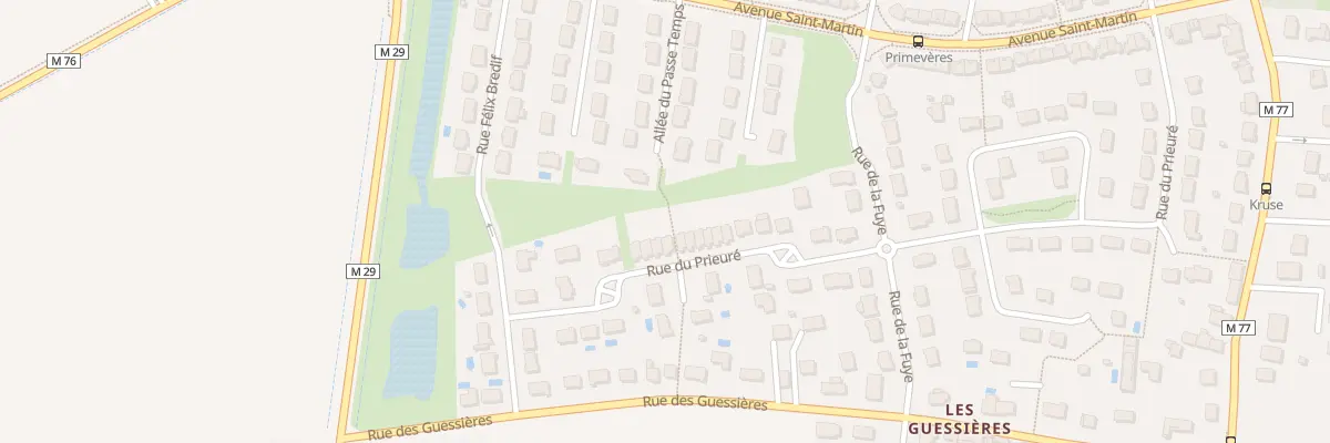 Plan du 46 Rue du Prieuré à Chanceaux-sur-Choisille