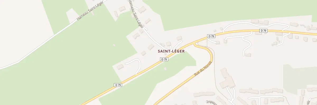 Plan du 161 Rue Saint-Léger à Saint-Valery-en-Caux