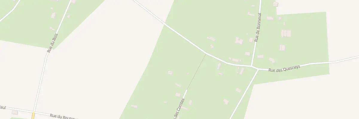 Plan du 135 Che des Comtes à La Haye-Aubrée