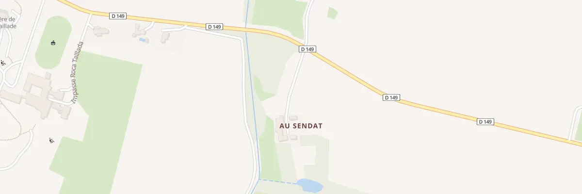 Plan du 6000 Rte de Roquetaillade à Montégut