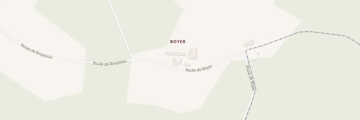 Plan du 3425 Rte de Boyer à Lanquais
