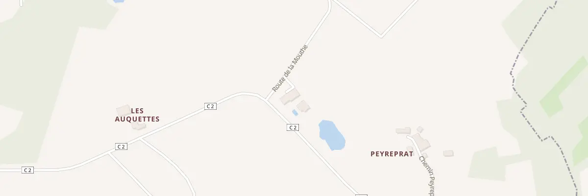 Plan du 7 Peyreprat à Bardou