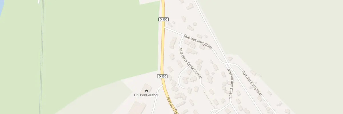 Plan du 4 Rue de la Croix Cornet à Pont-Authou