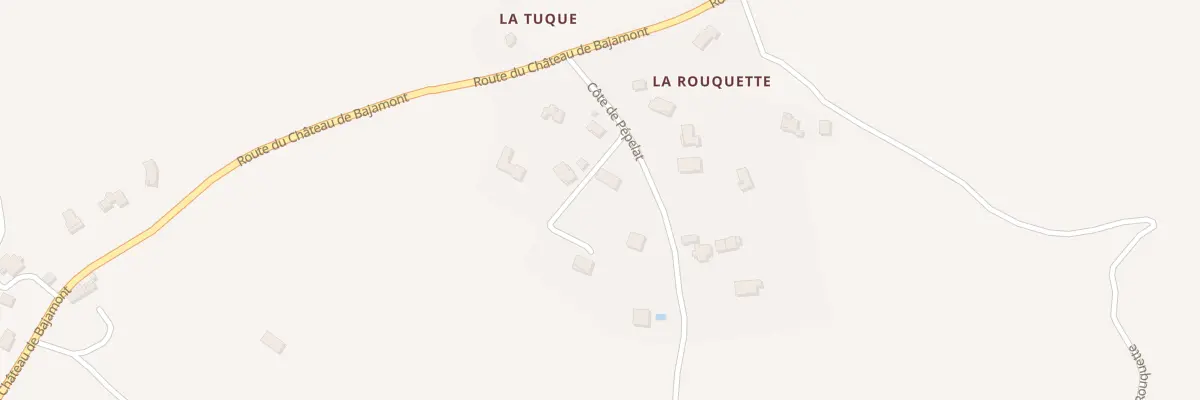 Plan du 775 Côte de Pépelat à Bajamont