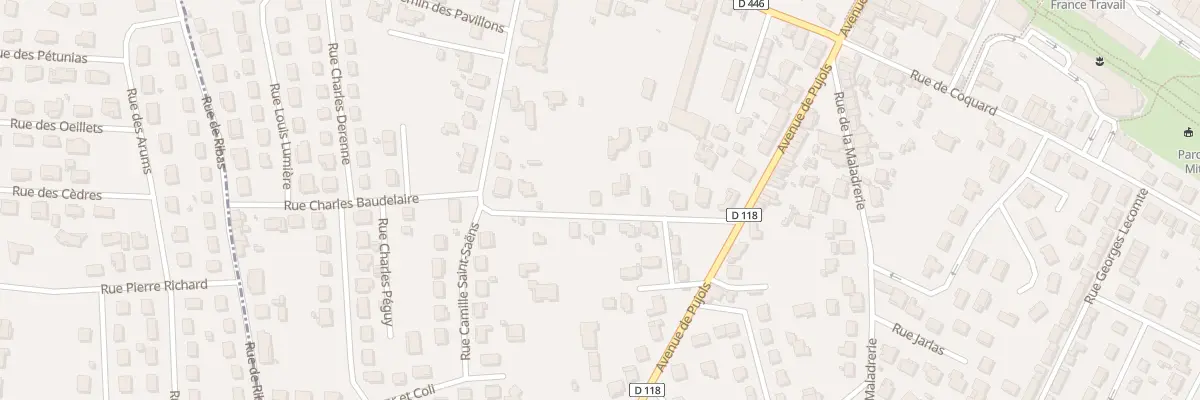 Plan du 25 Rue des Pavillons à Villeneuve-sur-Lot