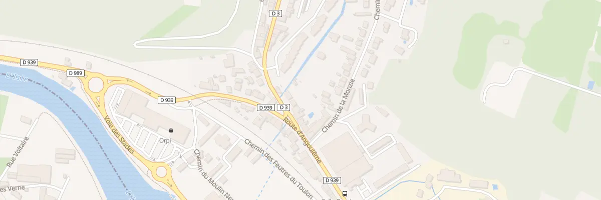 Plan du 6 Rte d’Agonac à Périgueux