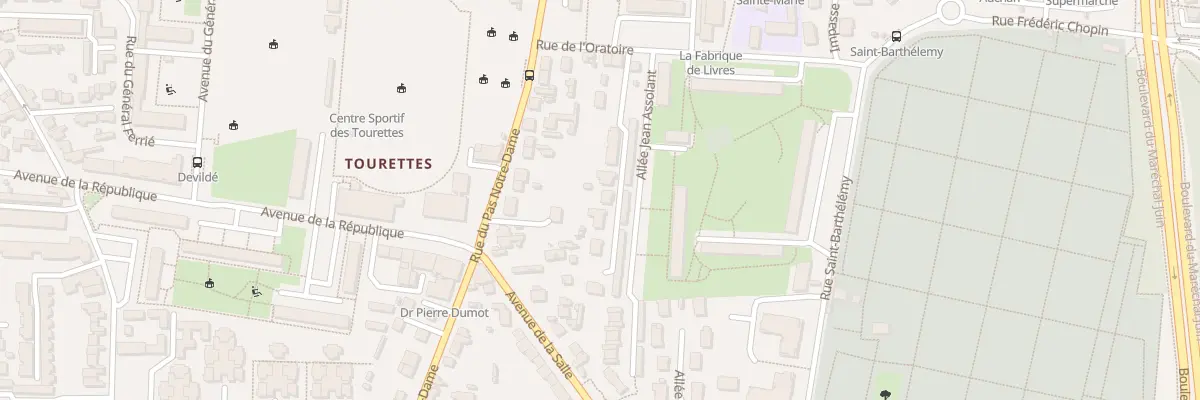 Plan du 3 All 9 Rue de l’Oratoire à Tours