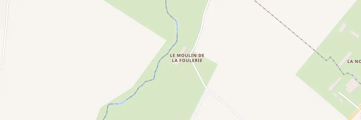 Plan du 1 Le Moulin Foulon à Vitrai-sous-Laigle