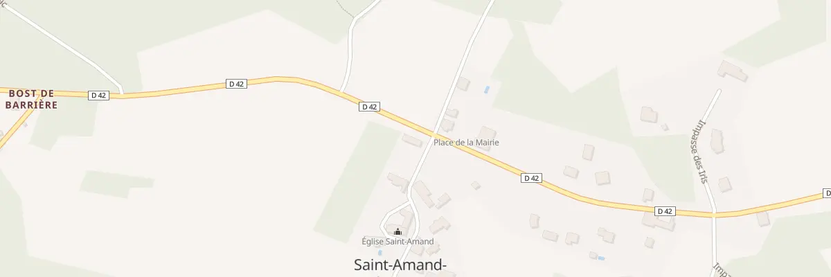 Plan du 15 Rte de l’Ancienne Gare à Saint-Amand-de-Vergt