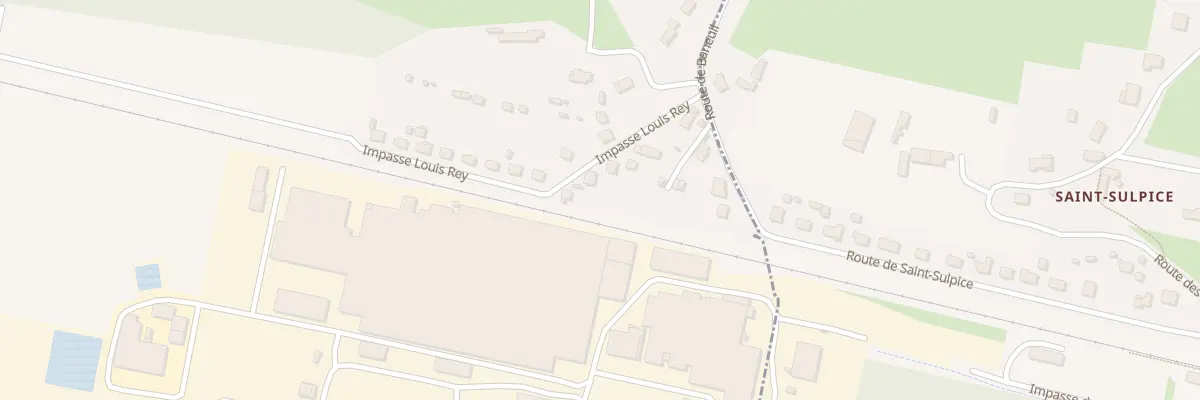 Plan du 39 Fontenille à Baneuil