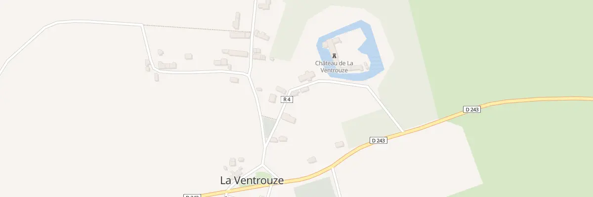 Plan du 15 Le Bourg à La Ventrouze