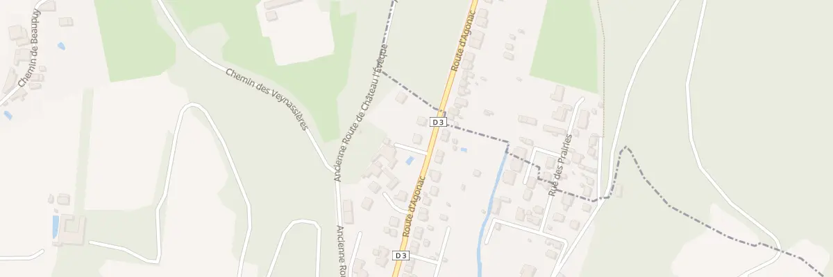 Plan du 63 Rte d’Agonac à Périgueux