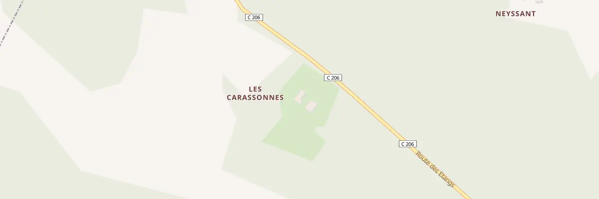 Plan du 434 Rte des Etangs à Agonac
