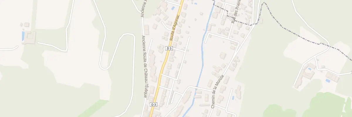Plan du 44 Rte d’Agonac à Périgueux