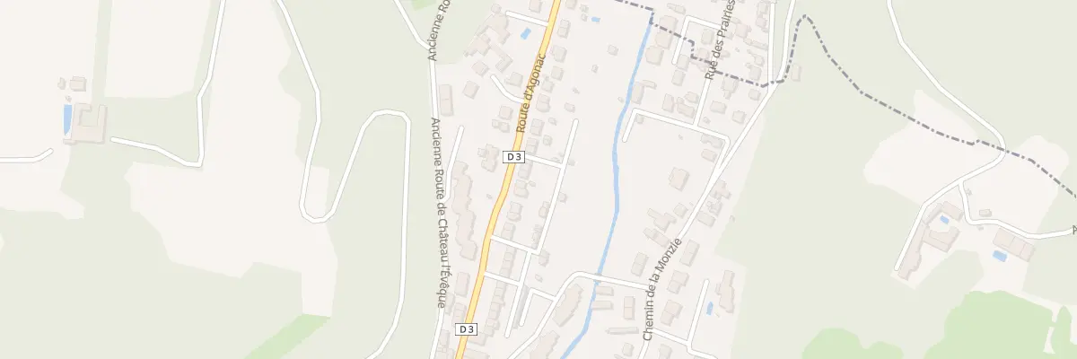 Plan du 46 Rte d’Agonac à Périgueux