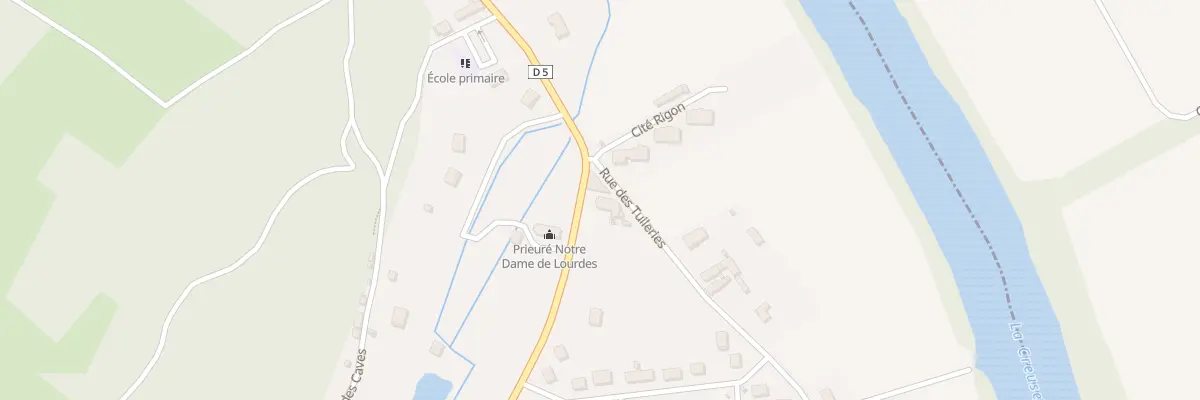 Plan du 4 Rue des Tuileries à Saint-Rémy-sur-Creuse