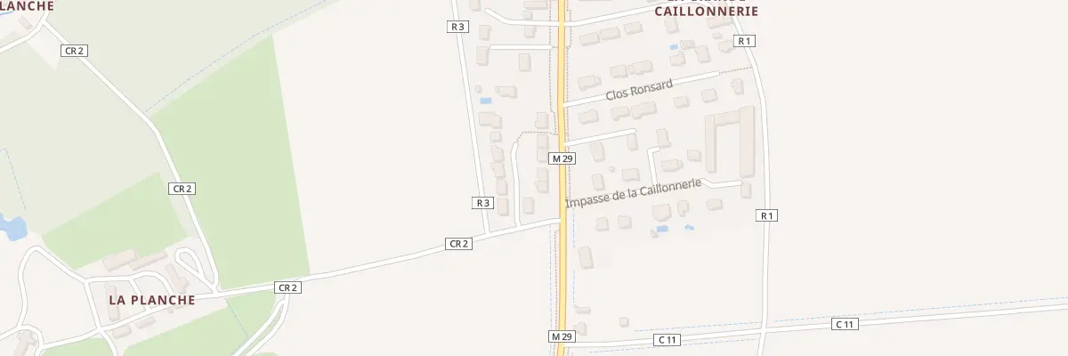 Plan du 10 All Gatien Vigean à Chanceaux-sur-Choisille