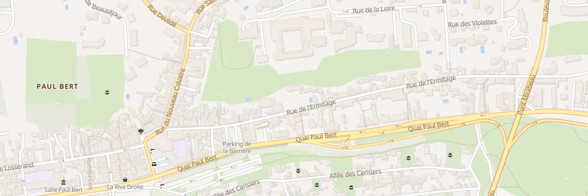 Plan du 64 Rue de l’Ermitage à Tours