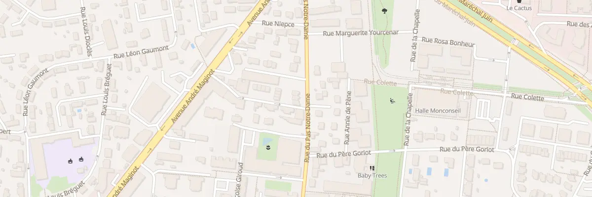 Plan du 178 Rue du Pas Notre-Dame à Tours