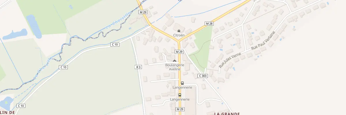 Plan du 14 Av de Langennerie à Chanceaux-sur-Choisille