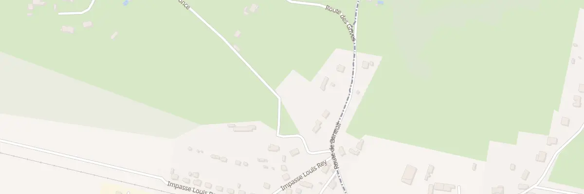 Plan de La Tronce à Baneuil