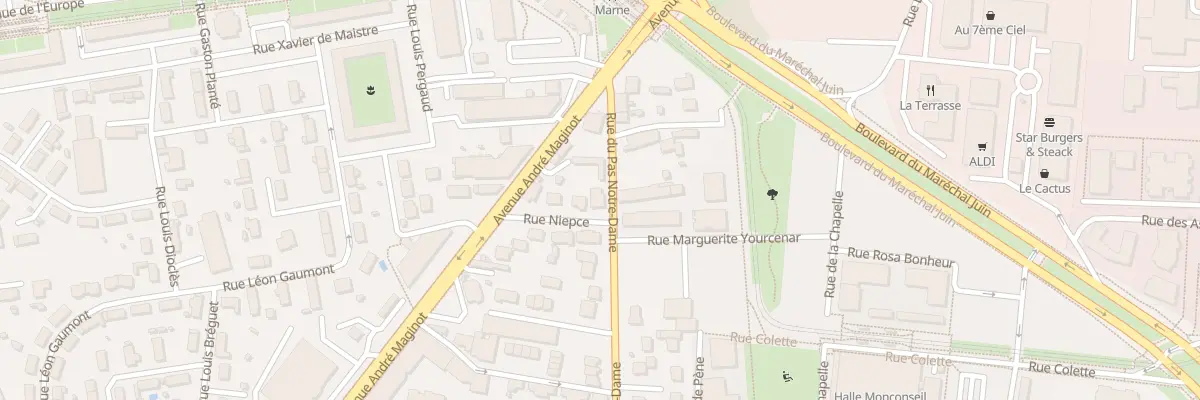 Plan du 194 Rue du Pas Notre-Dame à Tours