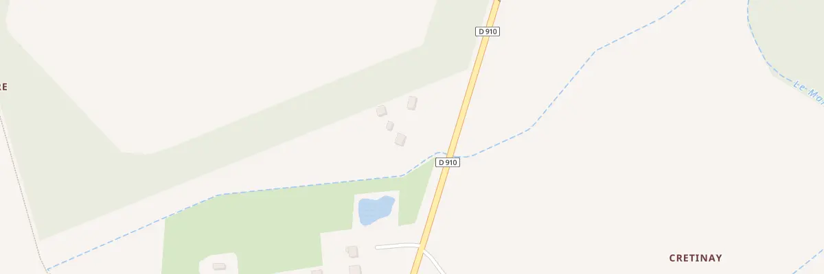 Plan du 3 Av d’Espagne à Sorigny