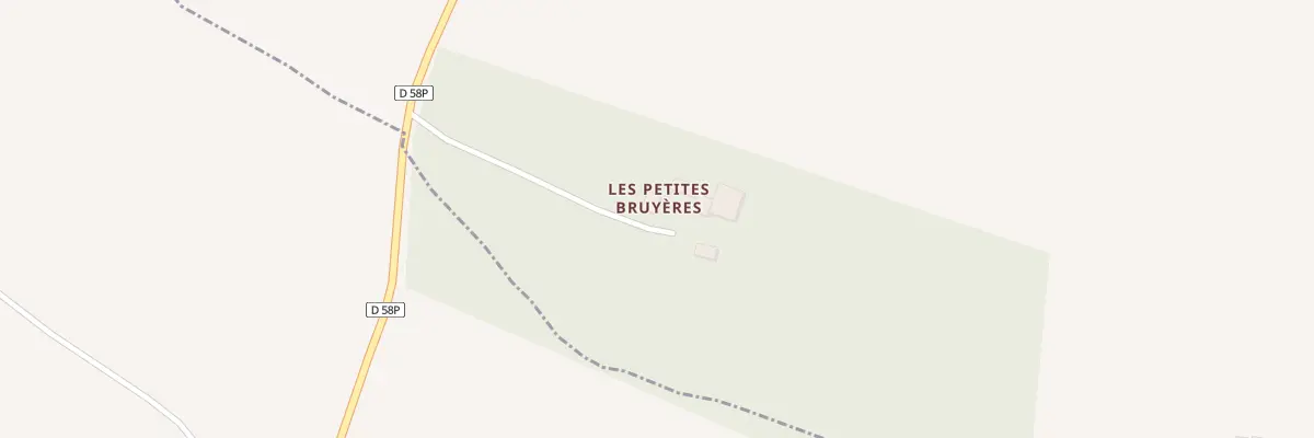 Plan du 6291 Les Petites Bruyeres à Saint-Calais
