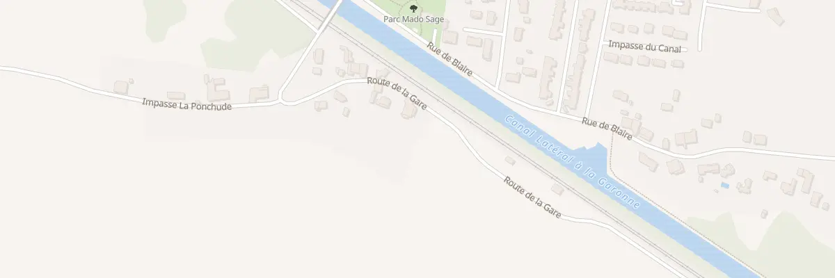 Plan du 720 Rte de la Gare à Lafox