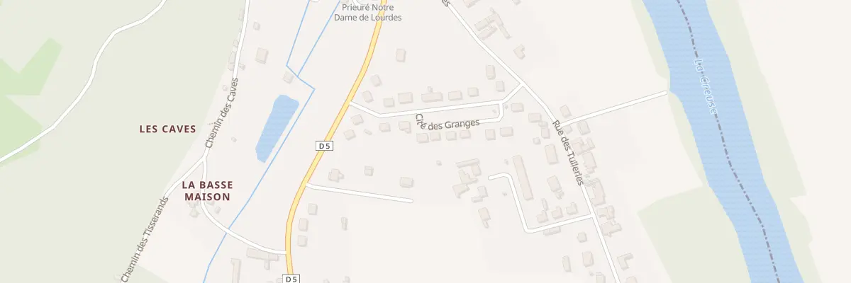 Plan du 8 Cité des Granges à Saint-Rémy-sur-Creuse