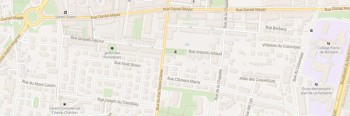 Plan du 157 Rue du Pas Notre-Dame à Tours