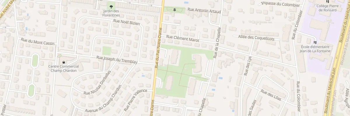 Plan du 149 Rue du Pas Notre-Dame à Tours