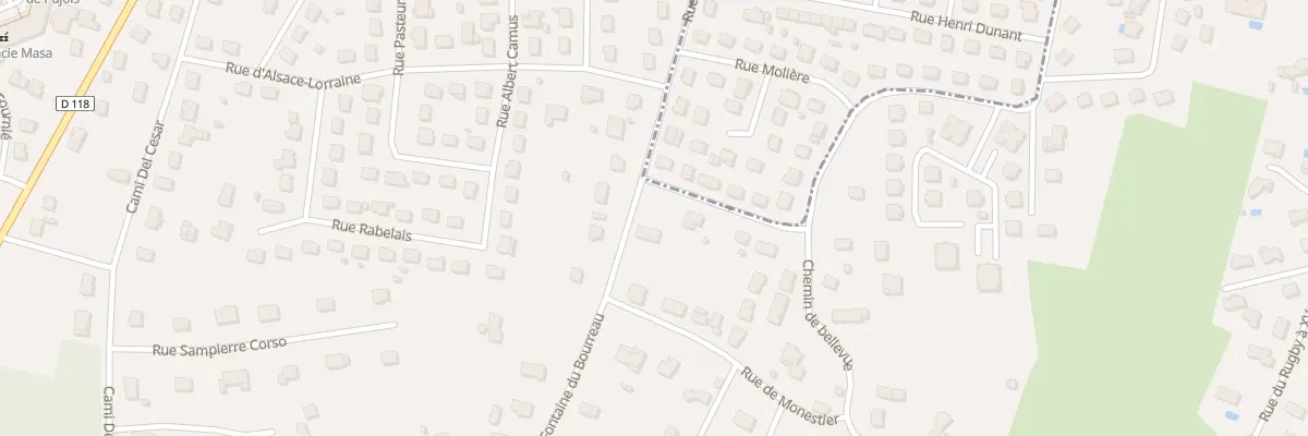 Plan du 2 Rue des Vignes à Pujols