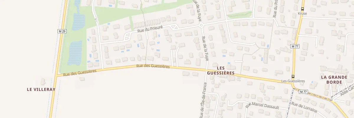 Plan du 68B Rue des Guessières à Chanceaux-sur-Choisille